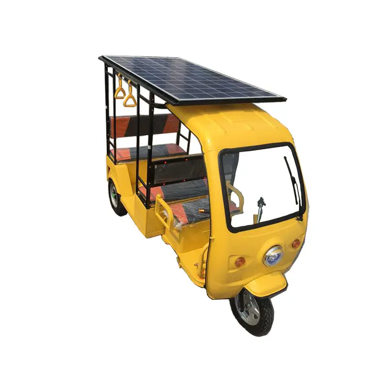 6-7人の乗客のためのOEM3輪大人の電気自動車ストリートモバイルトゥクトゥク人力車付きモビリティ自動三輪車