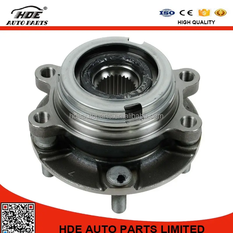 Unidad de cubo de rueda de rodamiento para Nissan Altima 40202-JA010 40202-ZX00A 513294, 513295