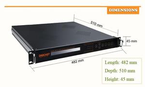 DIGICAST(DMB-8810) h264 iptvエンコーダ/H.264圧縮エンコーダでHD SDI信号をASIに変換 - Product Image 6