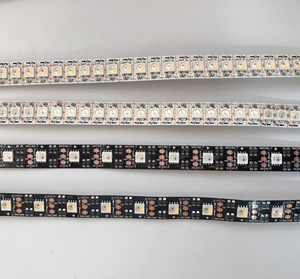 Sk6812 6500k Magic Rgbww 5050 Smd <strong>Led</strong> Tape Stripe Strip Light 30 <strong>Led</strong>/m 12v 1m Black for Helmet - Product Image 3