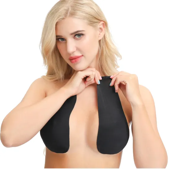 ออกแบบใหม่เซ็กซี่ Bra Bra Pad Matte Lift Up กาวเทป Pasties Nipple Cover