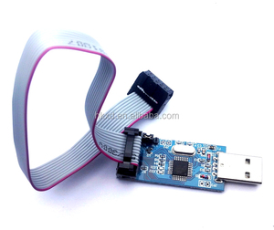 LC-01 51 AVR Programmierer ISP USBASP Downloader USBISP mit Download kabel ATMEGA8 ATMEGA128