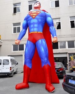 Siêu Anh Hùng Inflator Balloon Nhân Vật Nhỏ Inflatables Người Đàn Ông Lớn Giáng Sinh Inflatable Captain America - Product Image 3