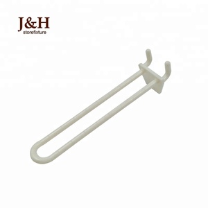 Venta al por Mayor 3 "4" 5 "6" 7 "8" 10 "12" Euro Hook U en forma de suspensión de gancho de plástico tablero gancho - Product Image 3
