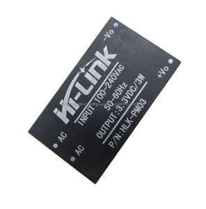 HLK-PM03 AC-DC 220 <span class=keywords><strong>V</strong></span> için 3.3 <span class=keywords><strong>V</strong></span> Adım Aşağı Buck Güç Kaynağı Modülü Akıllı Ev Anahtarı Dönüştürücü