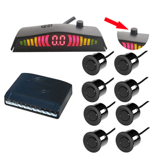 <span class=keywords><strong>Sensor</strong></span> de estacionamento traseiro e dianteiro reverso, <span class=keywords><strong>8</strong></span> sensores com 16mm oem pdc