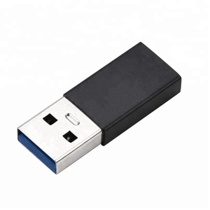 类型C母转USB3.0公适配器USBC充电数据USBC转换器USB A转USB C适配器