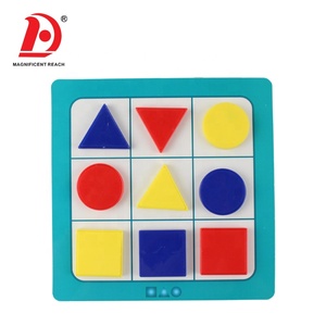 HUADA-Mini juegos de mesa educativos de aprendizaje divertido para niños, juego de juguetes con formas geométricas, lógica, 2023 - Product Image 3
