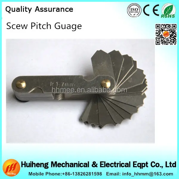 Custom made screw pitch gauge attrezzi di misurazione