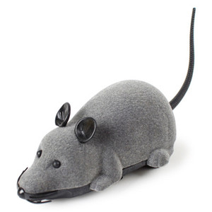ตลก flocking ABS ของเล่นไร้สายรีโมทคอนโทรล Mouse จำลองเมาส์ - Product Image 1