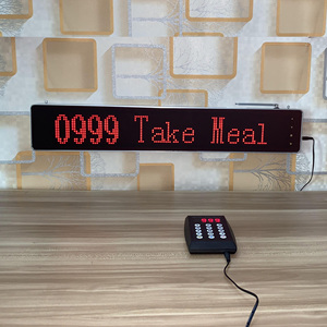 Sistema di chiamata senza fili ristorante cercapersone con display A LED pannello di gestione delle code dispositivo - Product Image 1