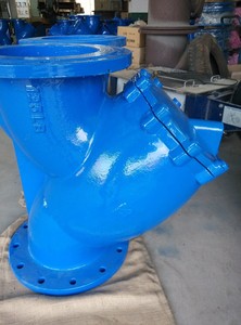 <strong>Flanged</strong> Y <strong>Strainer</strong> 12 Inch(DN300) Ductile Iron Body Stainless Steel Filter Face to Face DIN3202 F1