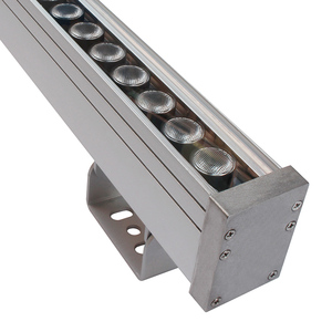 Arruela de parede com ip65, barra linear, controle <span class=keywords><strong>dmx</strong></span> rgb, à prova d' água, 18w/24v, <span class=keywords><strong>dmx</strong></span> 512, 3 canais ou 4 canais