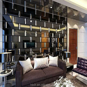 中国工厂价格装饰镜子建筑玻璃艺术玻璃标题银镜魔镜 - Product Image 5
