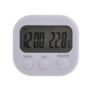 Mini Electronic <strong>Thermometer</strong> <strong>with</strong> Alarm Clock Maximum Value <strong>Memory</strong> <strong>Function</strong> Kitchen <strong>Thermometer</strong> CF Switch - Product Image 2