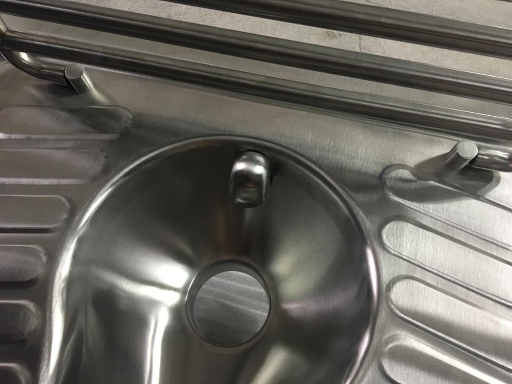 China supplier stainless steel WC toilet squatting pan for sale