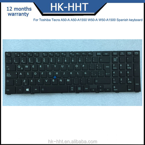 HK-HHT批发新款东芝泰克拉A50-A W50-A，带背光拉丁笔记本电脑键盘