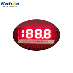 Rote gemeinsame Anode <span class=keywords><strong>7</strong></span> <span class=keywords><strong>Segment</strong></span> 0,25 Zoll 4-stellige LED-Anzeige Klein 188,8 Typ
