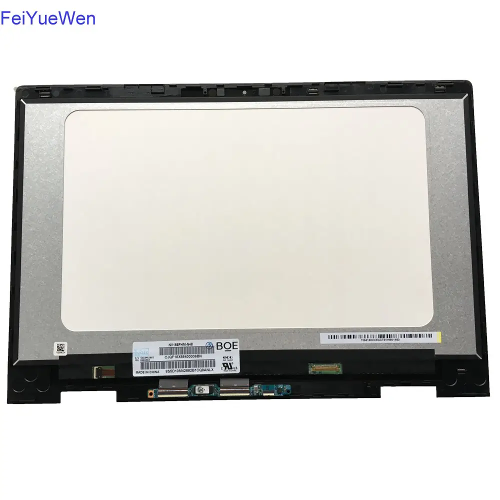 HP ENVY x360 15m-bp112dx FHDLCDタッチスクリーンデジタイザーガラスベゼルアセンブリに適合