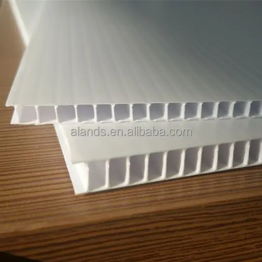 4 мм ПП полый лист/Corflute лист/гофрированный пластик