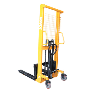CEマニュアル1トン2トンハンドパレットスタッカー1.6m 2mリフティング高調整可能フォーク高品質