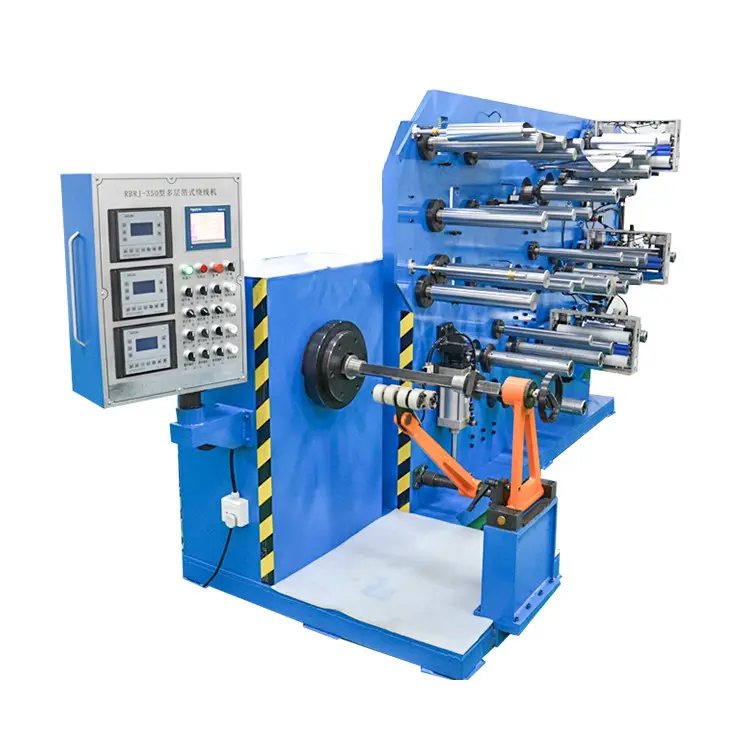 manual motor foil type strip coil winding machine