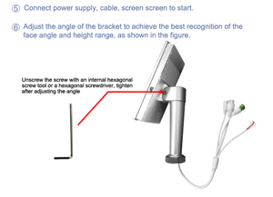 体温測定による顔認識顔認識出席マシン - Product Image 6