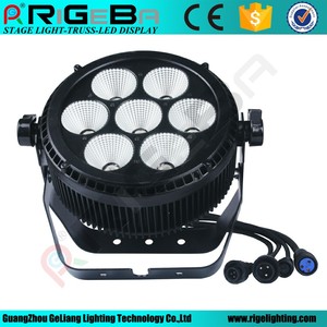 שלב אור תער P7 7 נוריות 25W גבוהה כוח RGBWY 5 in1 עמיד למים <span class=keywords><strong>led</strong></span> שטוח <span class=keywords><strong>led</strong></span> <span class=keywords><strong>par</strong></span> יכול <span class=keywords><strong>64</strong></span> שלב אור