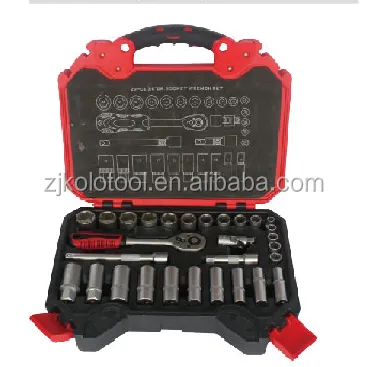 29 pcs 3/8 "Dr king socket tool sets alemanha força bicicleta reparando também kit