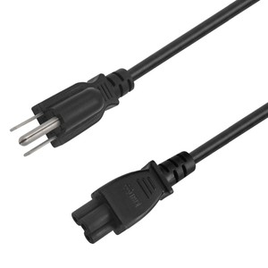 สายไฟต่อขยายมาตรฐาน US 10A 120V 18AWG C5สายไฟสำหรับปลั๊กอะแดปเตอร์แล็ปท็อป - Product Image 3