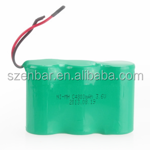 Enbar Ni-MH 3.6V C 4800mAhマイナーランプ用充電式バッテリー