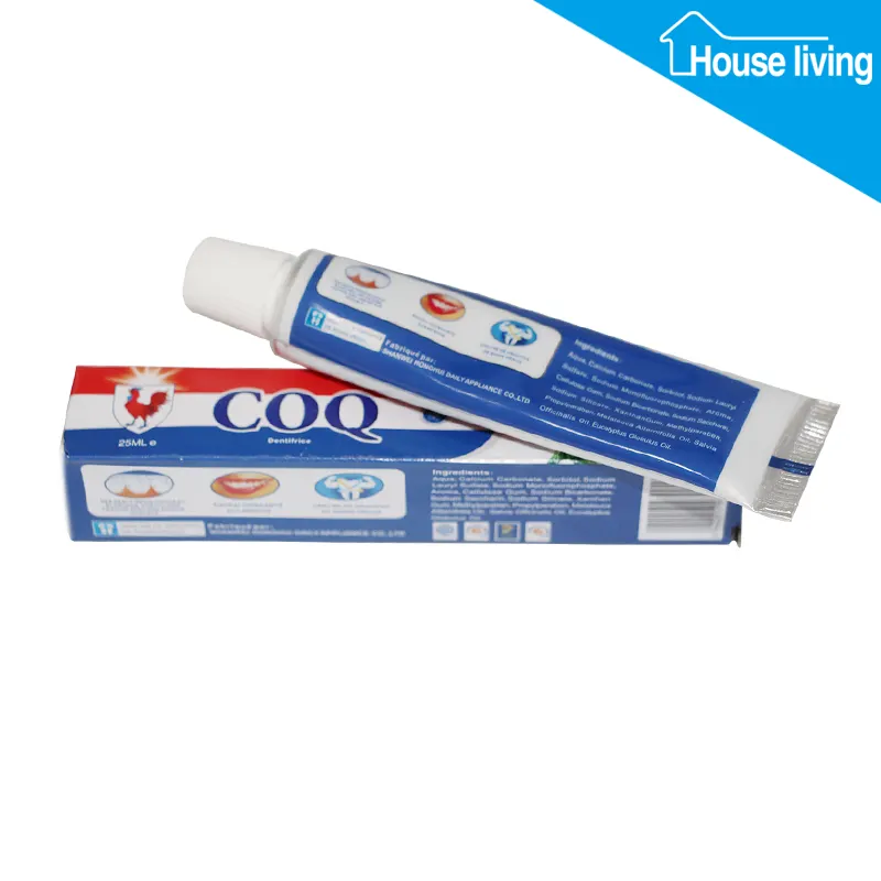 25 blanqueamiento ml libre de flúor de etiqueta privada pasta de dientes marcas oem de pasta de dientes