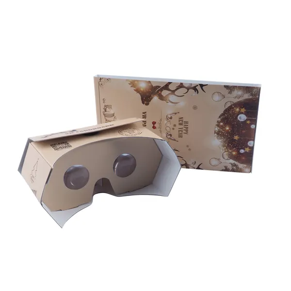 Yeni POP-UP 3d vr gözlük V3.0 sanal gerçeklik karton vr görüntüleyici karton google 34mm