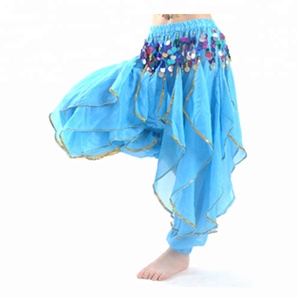 Bestdance 肚皮舞服装部落金币裤子舞者波浪哈伦裤 8 色