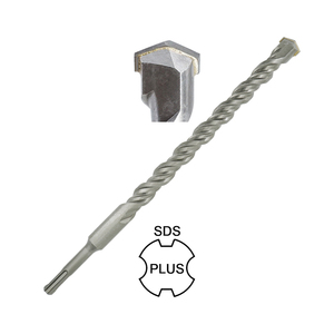18Pcs SDS Plus Drill Bit and SDS <strong>Chisel</strong> Set <strong>in</strong> Plastic Box - Product Image 2