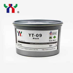 High Gloss YT-09 Offset Printing Soy CMYK Ink , Magenta