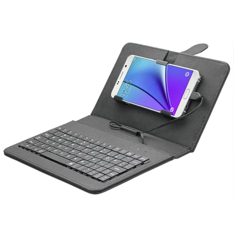 Heißer Verkauf 7 inch zu 10 inch Universal Telefon Tablet Leder Halter Tastatur Fall für Samsung Galaxy Note 3/ 4/5