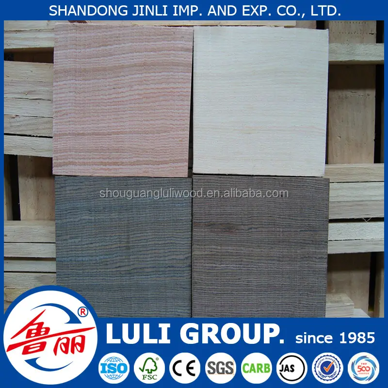 Precio de madera de ébano, madera de ébano del grupo shandong LULI China desde 1985