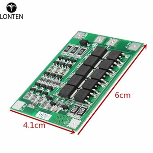 Lonten 3S 40Aリチウムイオンリチウム電池充電器保護ボード<span class=keywords><strong>PCB</strong></span> BMSドリルモーター用11.1V 12.6V Lipoセルモジュールバランス付き