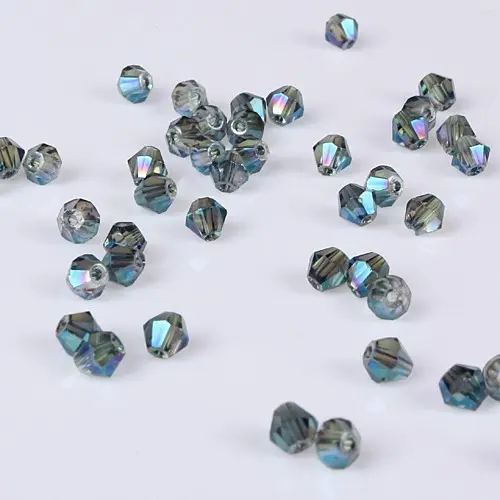 4mm crystal bicone beads,glass beads