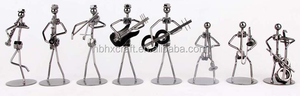 MTMY0048 HAOXUAN Mettle Iron Man Musical Instrument Crafts - Product Image 4