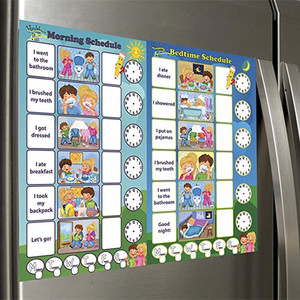 子供のためのカスタムドライイレースボード責任磁気雑用チャート