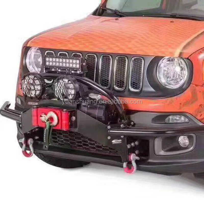 Protetor para pára-choque frontal para jeep renegade, acessórios para automóveis 2016 + 4x4