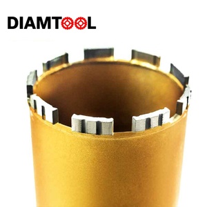 Alta Qualidade 2inch 51mm Diamante Núcleo Broca 1/1-4UNC Molhado Reforçado Alvenaria Concreto Mármore Perfuração Sharp <span class=keywords><strong>Bit</strong></span> Torcido Soldado