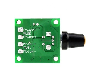 Taidacent 1803BK 2A 30 W Modulazione di Larghezza di Impulso di Controllo Regolatore di Velocità Variabile per il Motore di CC 12 Volt DC Velocità del Motore controller - Product Image 4