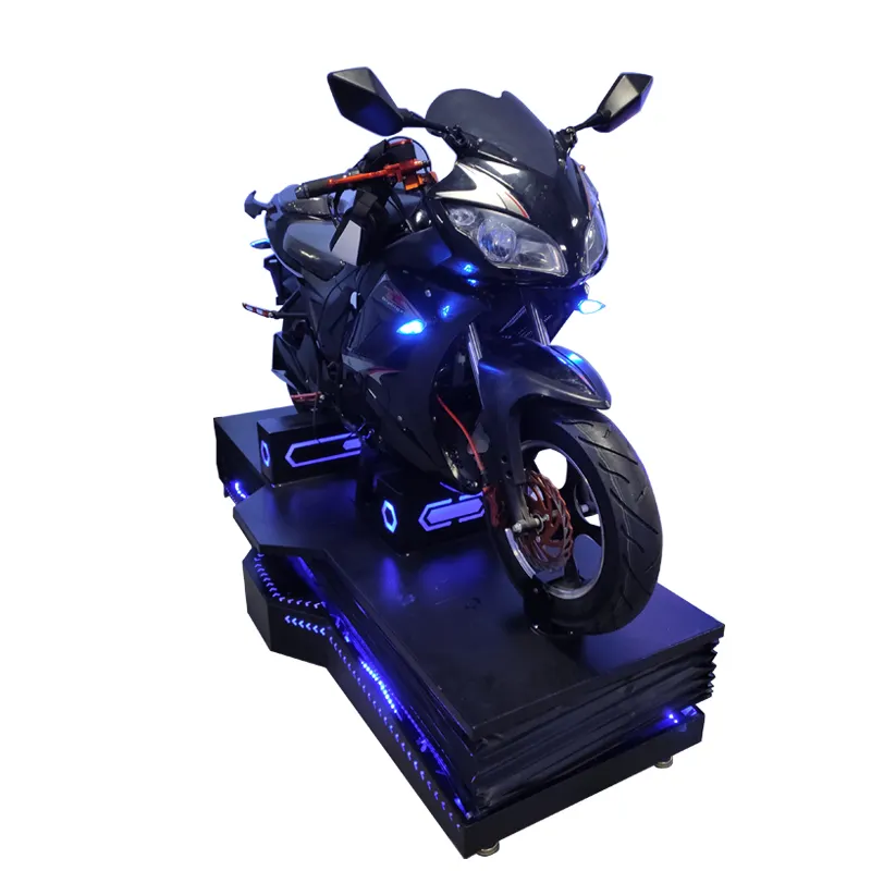 Simulador de Conducción de motocicleta, máquina de juego de carreras de super bike para parque temático y centro de juego, gran oferta de dinero