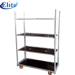 Carrello a quattro ruote con trasporto logistico in compensato per carrelli e carrelli a mano - Product Image 5