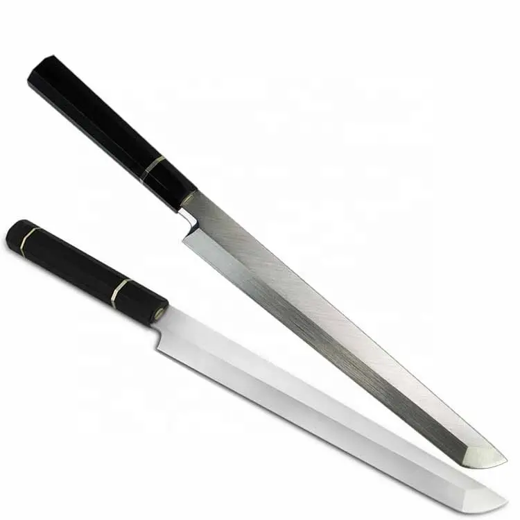 OEM/ODM 11 Inch 270 Mét Sashimi Cá Nhà Bếp Dao Thép Carbon Cao Filet Knife Với Hộp Quà Tặng Tốt Nhất Yanagiba Dao