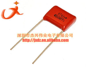 Polyestor 薄膜电容器 CBB 450 V 474 470NF 0.47 UF 15毫米 pitch 474J450V - Product Image 1
