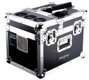 HZ-750 DJ ohne Erwärmung up bühnen 800 w doppel hazer maschine mit Flight/flug fall, DMX/Fernbedienung, LCD displayer - Product Image 4